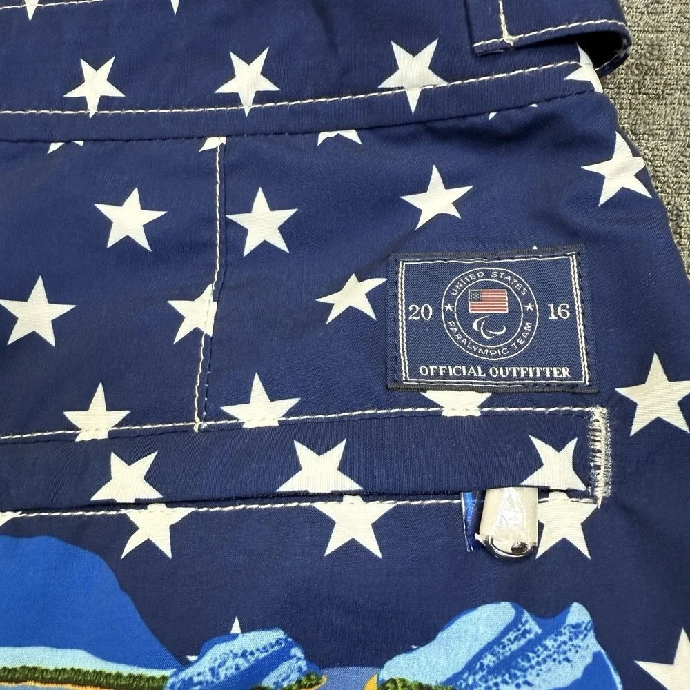 Polo Ralph Lauren Team USA 2016 Rio Olympic Paralympic Swimtrunks‎ Men's 30 NWT
